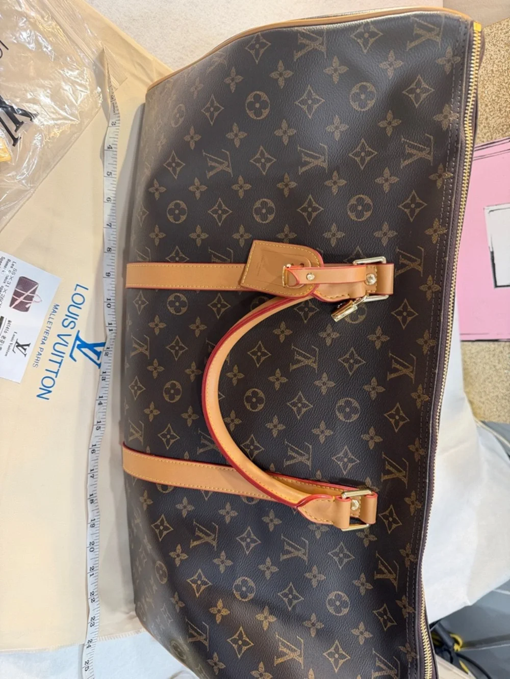 Monogram Canvas Keep 55‎ - Brown